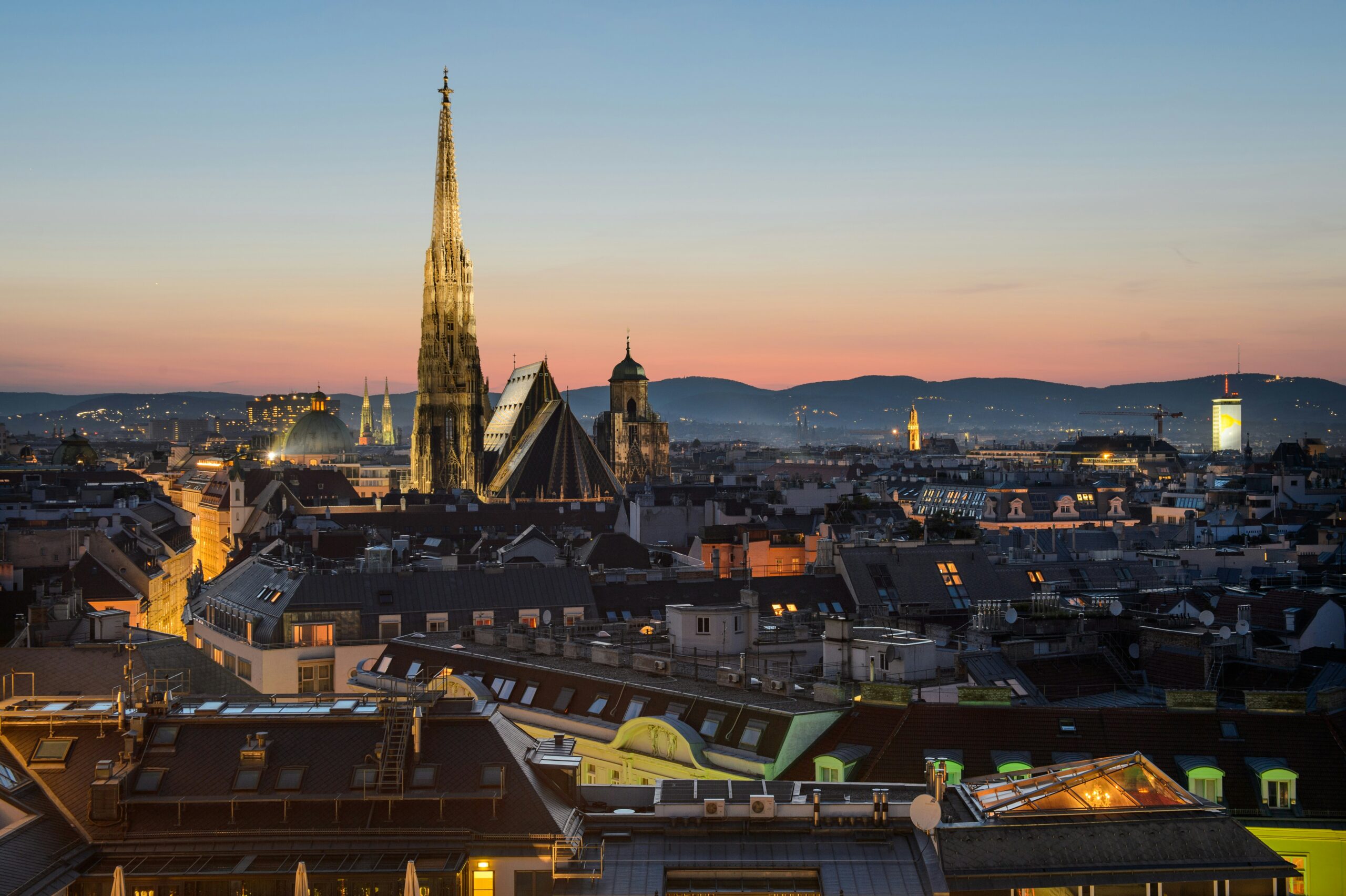 St. Stephen’s Cathedral, at the very heart of Vienna.